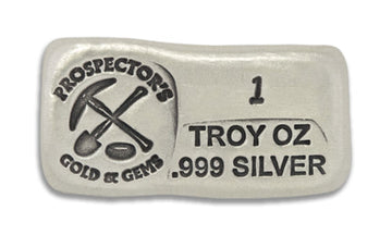 Prospector 1 oz Silver Bar