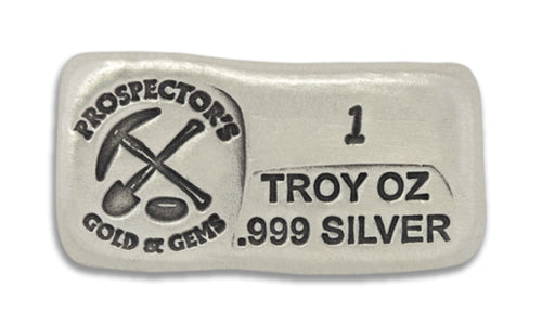 Prospector 1 oz Silver Bar
