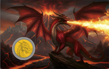 Fire Dragon 1/1000 999 Fine Gold
