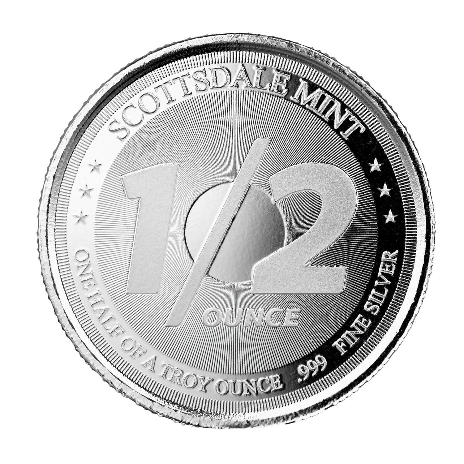 Scottsdale Mint 1/2oz Lion Round