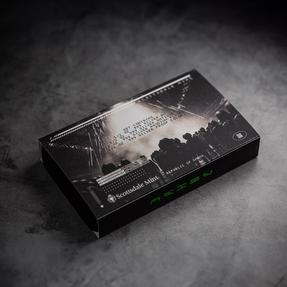 Scottsdale Mint 2023 Alien 1/2 oz Silver 4 Coin Set