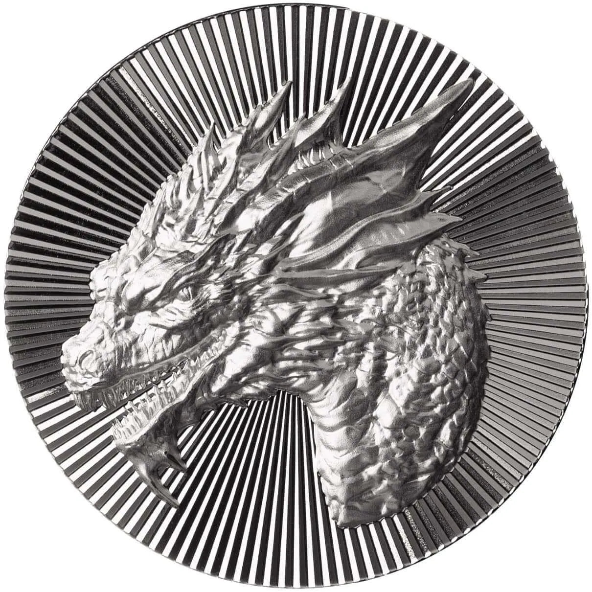 Scottsdale Dragon Stacker 2 oz Silver Round