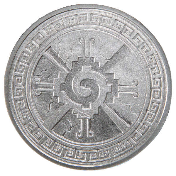 Aztec Yin Yang 1oz Round