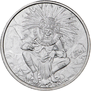 Aztec God of Death 1oz Round