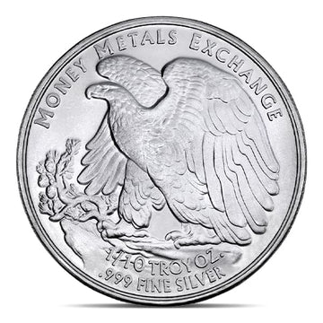 1/10 oz Walking Liberty Silver Round